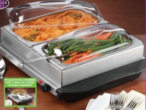 UZO1&acirc;�&cent; BUFFET SERVER & FOOD WARMING TRAY