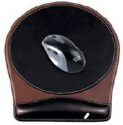 UZO1â„¢ EXECUTIVE MOUSE PAD W / WRIST SUPPORT
