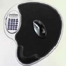 "UZO1™ CONTEMPORARY MOUSE PAD W / DETACHABLE CALCULATOR AND WRIST SUPPORT