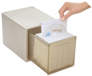UZO1&acirc;�&cent;ONE-PRESS CD / DVD STORAGE CABINET SINGLE  DRAWER