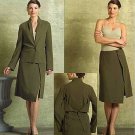 ISSEY MIYAKE Vogue Designer Original Sewing Pattern V2952 Misses Suit Jacket & Skirt Sizes 6 8 10 UC