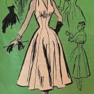 Prominent Designer del Mar Halter Dress Sewing Pattern A690 Marilyn Monroe Style Size 12 Bust 30