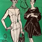 Prominent Designer Mr. Blackwell Wiggle Dress with Wrap Sewing Pattern A548 Size 12 Bust 30