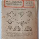 1920s Kaumograph Transfer Cut-Work Motifs for Lingerie Blouses Household Linens McCall 1402