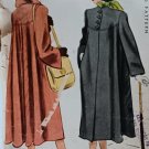 1940s Coat Sewing Pattern Simplicity 6993 Flared w Detachable Hood Size 12 Bust 32