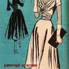 Rare Philip Hulitar Prominent Designer Dress Sewing Pattern Low Surplice Front & Back SZ 12 Bust 30