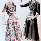 1950s Dress Sewing Pattern Vogue 7571 One Piece Day Evening V-Neck 8 Gore Size 18 Bust 36 1950s Dress Sewing Pattern Vogue 7571 One Piece Day Evening V-Neck 8 Gore Size 18 Bust 36