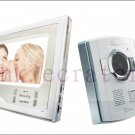 Super Thin 7 Inch Color Video Door Phone Home Security Intercom System White color