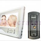 Super Thin 7 Inch Color Video Door Phone Home Security Intercom System White color