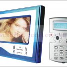 Super Thin 7 Inch Color Video Door Phone Home Security Intercom System White color
