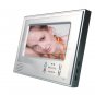 Super Thin 7 Inch Color Video Door Phone Home Security Intercom System Silver color