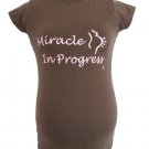 Miracle in Progress Pink on Brown L/XL