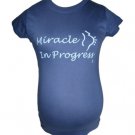 Miracle in Progress Blue on Navy L/XL