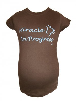 Miracle in Progress Blue on Brown S/M