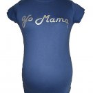 Yo Mama Silver on Navy S/M