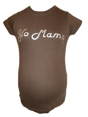 Yo Mama Silver on Brown S/M