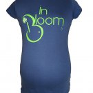 In Bloom Green on Navy L/XL