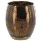 Glass Candle Holder - Copper