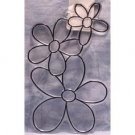 Flower Trio Suncatcher - ready to paint