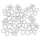 Field of Flowers Suncatcher - ready to paint