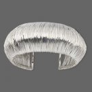Vertical line cuff bracelet