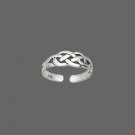 Sterling Silver Celtic Knot Toe Ring