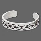 Tribal Cuff Bracelet, Pewter
