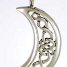 Celtic Moon Amulet / Pendant Necklace
