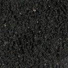 Black incense burner sand