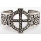 Celtic Cross Cuff Bracelet