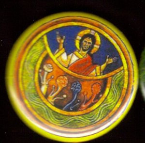 The Great Canterbury Psalter pinback button badge 1.25"