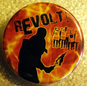 REVOLT! #2 pinback button badge 1.25"