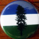 CASCADIA FLAG pinback button badge 1.25"