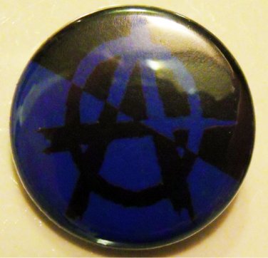 ANARCHO-TRANSHUMANISM pinback button badge 1.25"