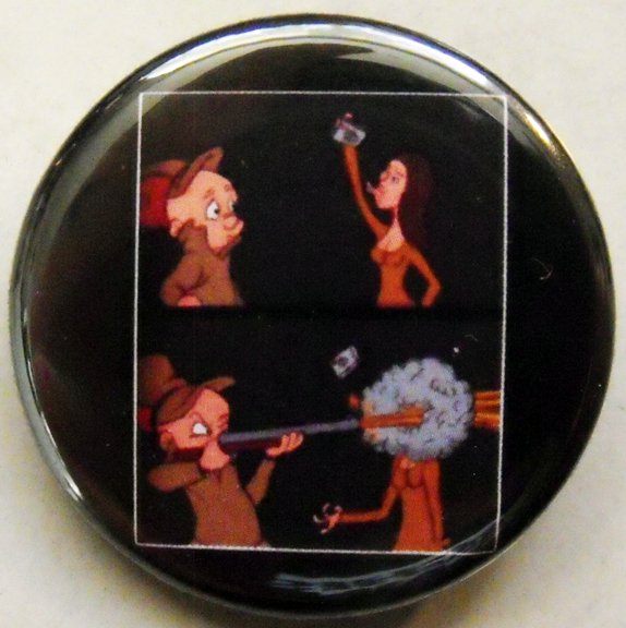 DUCK FACE SEASON pinback button badge 1.25"
