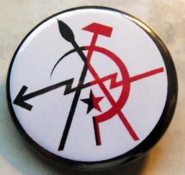 ANARCHO ARTIST pinback button badge 1.25"