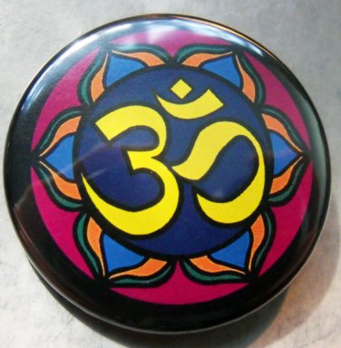 OM #1 pinback button badge 1.25"