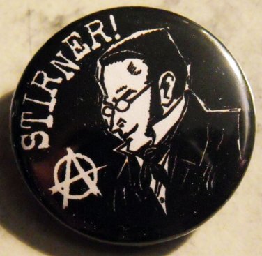 STIRNER!   pinback button badge 1.25"