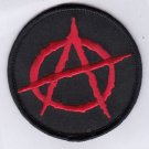 ANARCHY EMBROIDERED IRON-ON PATCH 3" inches