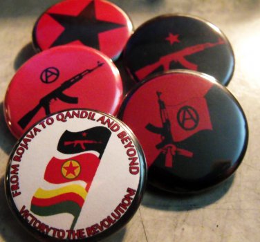 5 IRPGF PINBACK BUTTONS!  1.25"