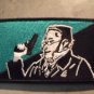 MAX STIRNER WITH A GUN EGOIST FLAG embroidered iron-on patch 3.5"x2"
