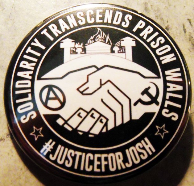 JUSTICE FOR JOSH pinback button badge 1.25"