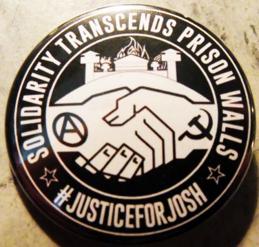 JUSTICE FOR JOSH pinback button badge 1.25"