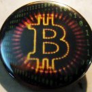 BITCOIN #6   pinback button badge 1.25"