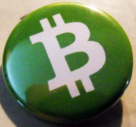 BITCOIN CASH   pinback button badge 1.25"
