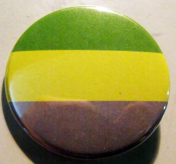 LITHROMANTIC pinback button badge 1.25"