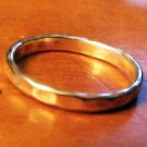 .925 STERLING SILVER WEDDING BAND RING