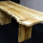 Black Line Spalted Maple Finished 7' Bookmatched Dining Room Table 10045