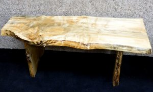 Super Fiddleback Figured Ambrosia Maple Bench/Coffee Table Lumber Furniture 10052