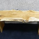 Fiddleback Figured Burly White Oak Lumber Finished Rustic Bench Furniture 10053